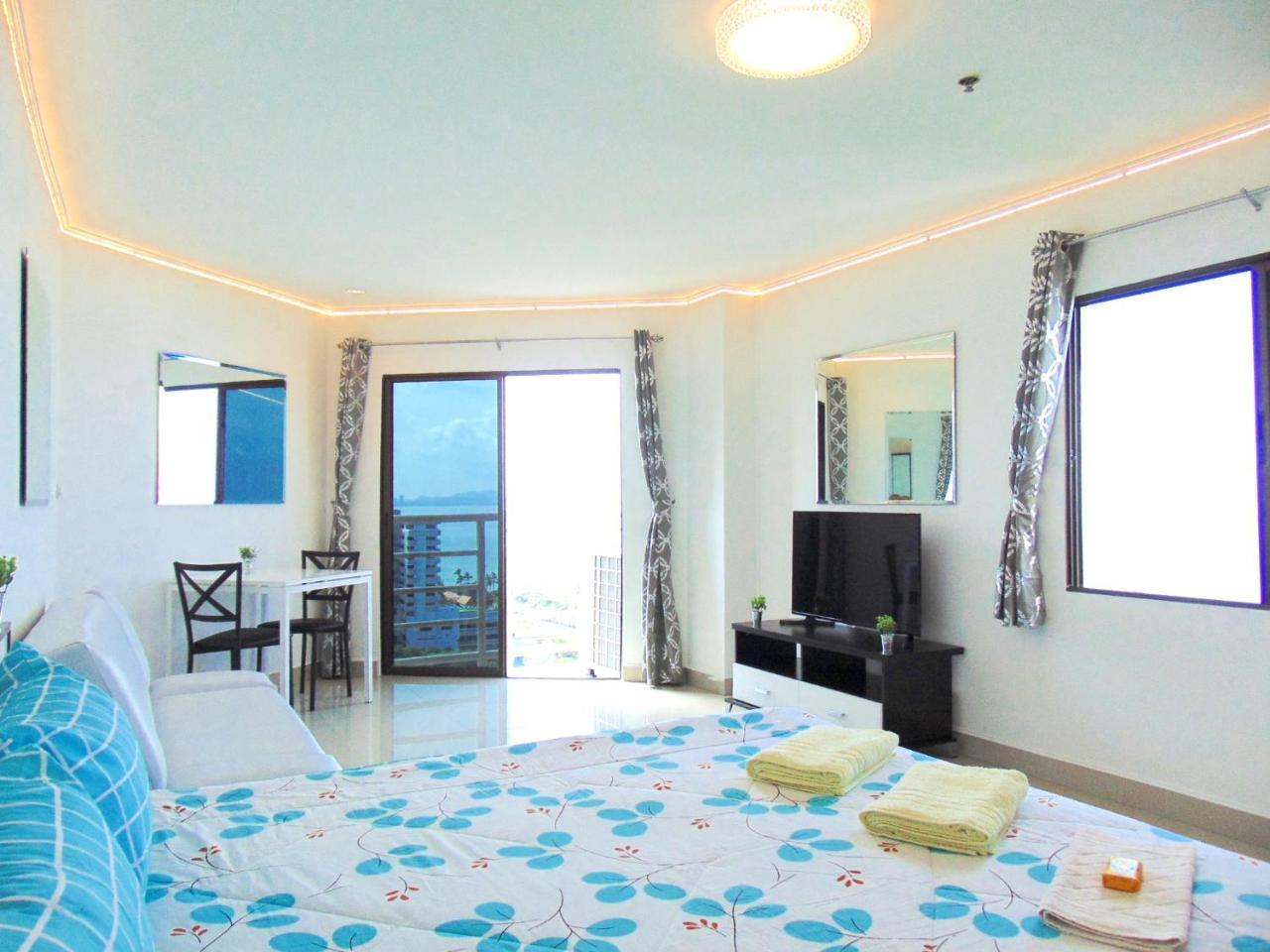 Sea View Beachfront Condos Pattaya Jomtien Beach Dış mekan fotoğraf